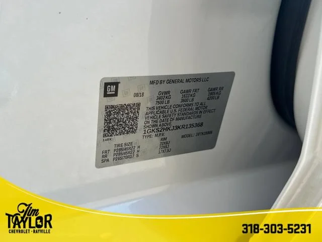 Used 2019 WHITE FROST TRICOAT GMC Denali image 34