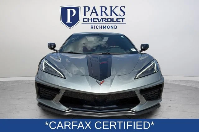 Certified Used 2023 HYPERSONIC GRAY METALLIC Chevrolet 1LT image 2