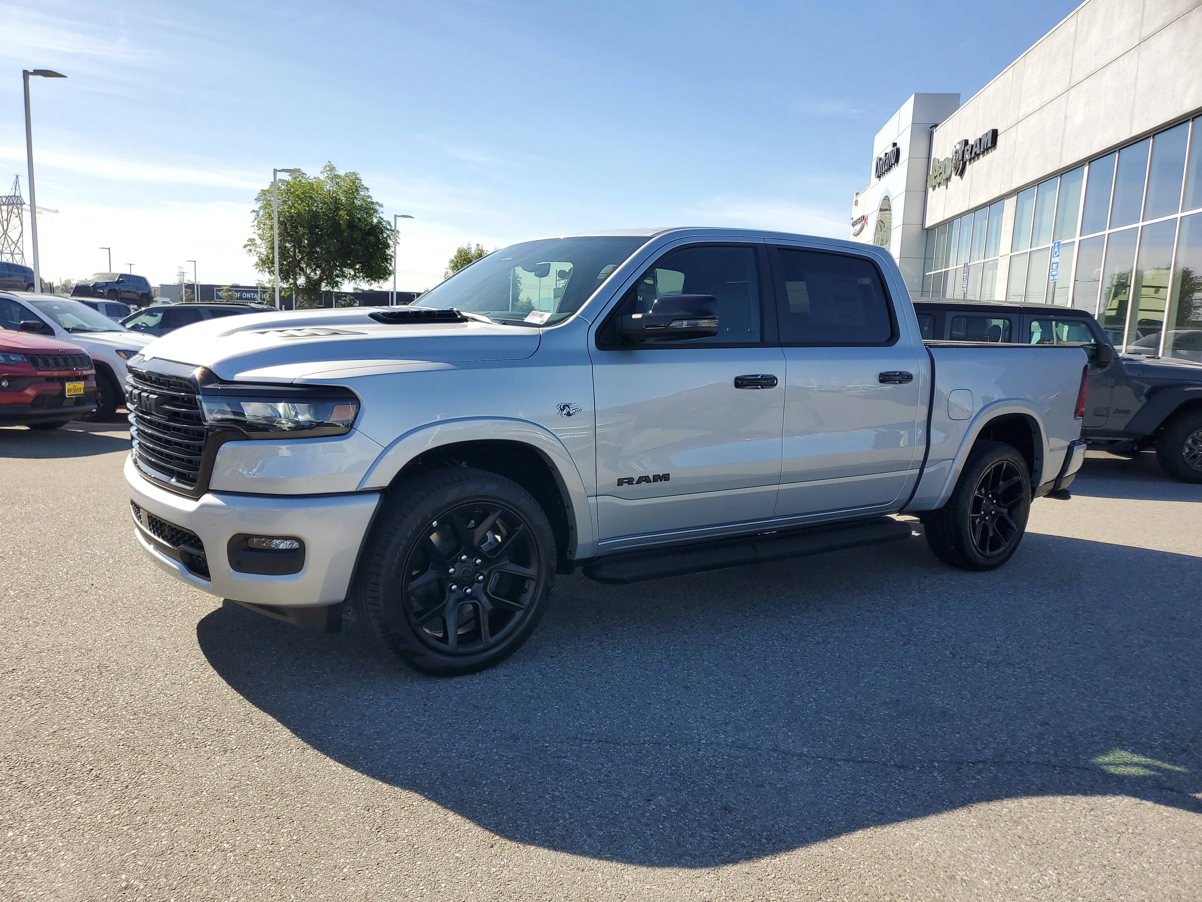 New 2026 Silver Zynith Exterior Paint RAM Laramie image 8