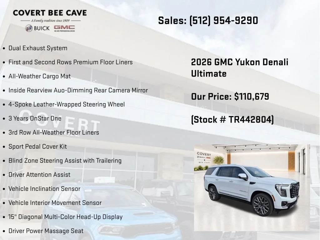 New 2026 GMC Yukon Denali Ultimate, photo 37