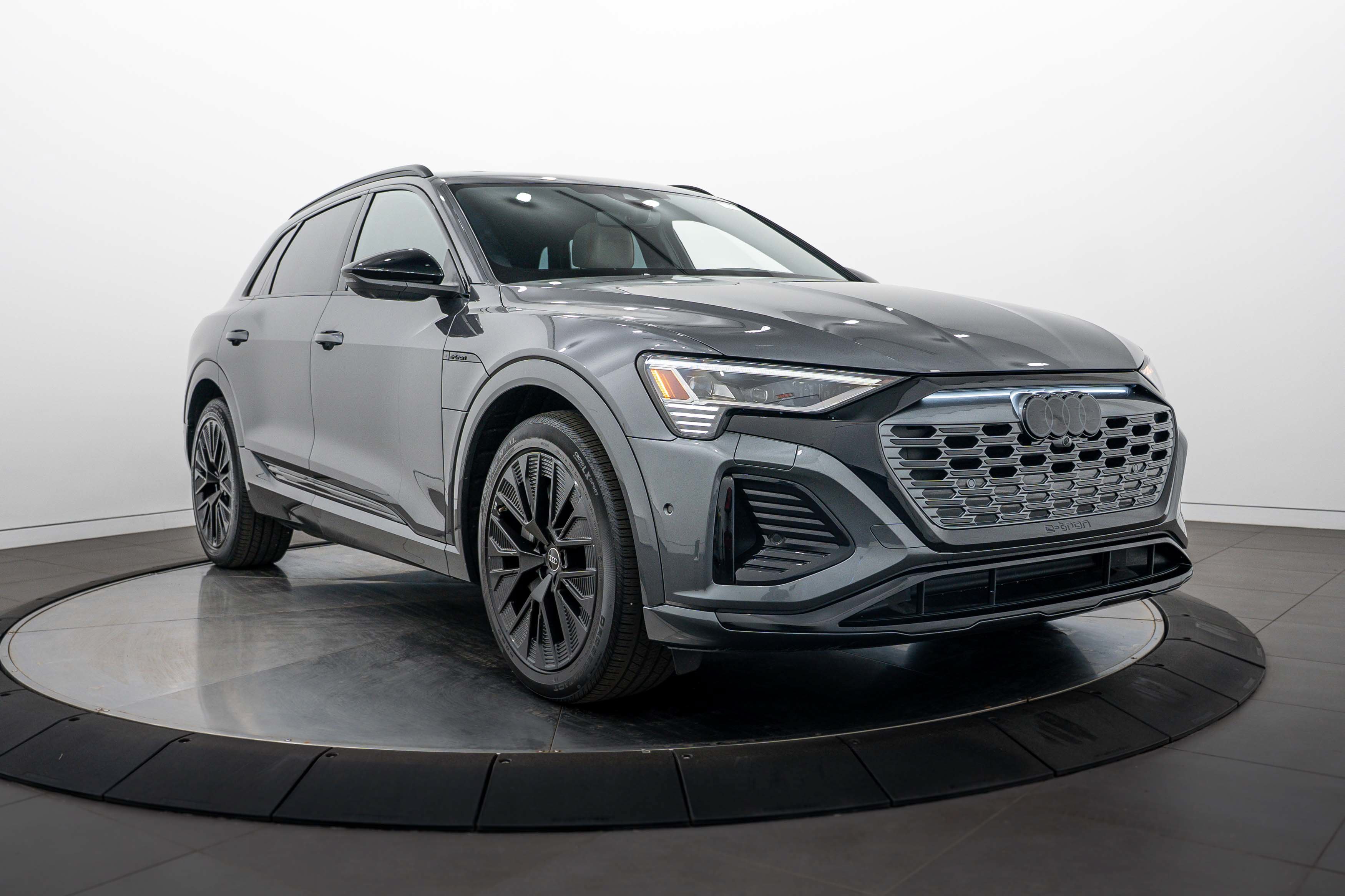 Certified 2024 Audi Q8 e-tron Prestige with VIN WA16AAGE7RB023186 for sale in Highland Park, IL
