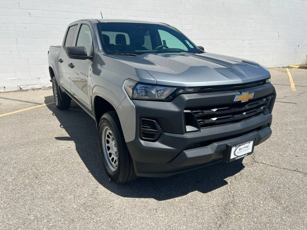 Used 2023 Sterling Gray Metallic Chevrolet WT image 8