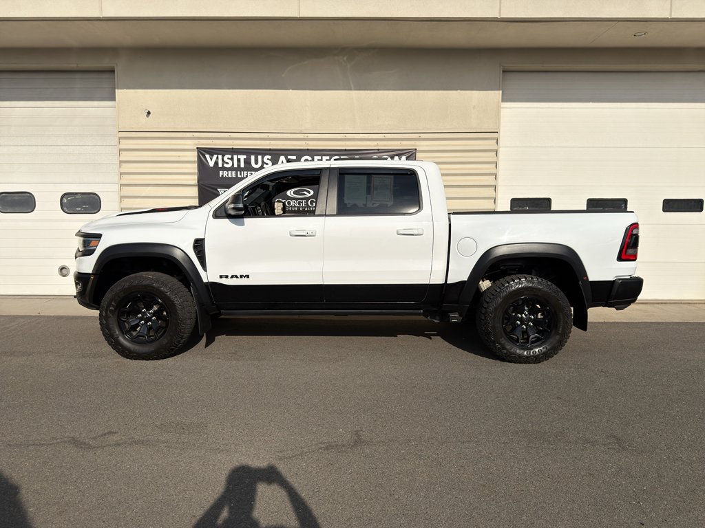 Used 2022 Bright White Clearcoat Ram TRX image 7