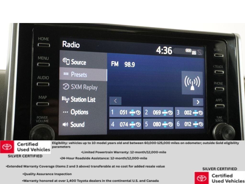 Used 2021 Blizzard Pearl/Midnight Black Metallic Toyota Hybrid XSE image 23