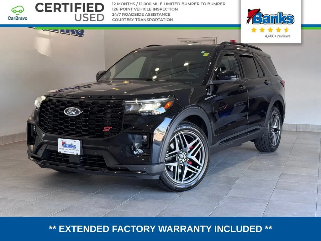 Certified Used 2026 Black Ford ST image 1