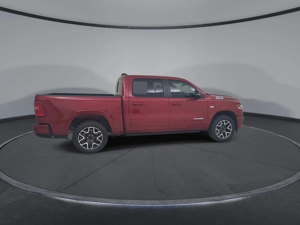 New 2026 Molten Red Pearl-Coat Exterior Paint RAM Laramie image 16