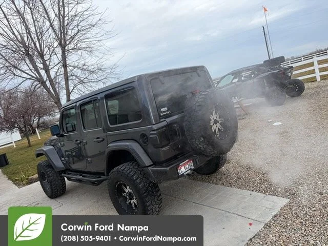 Used 2019 Gray Jeep Unlimited Sport S image 2