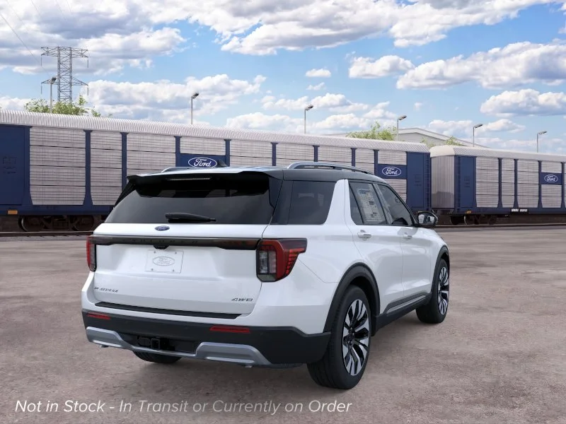 New 2026 Star White Metallic Tri-Coat Ford Platinum image 34
