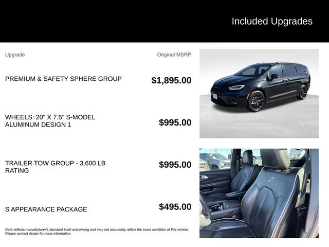 Used 2021 Black Chrysler Limited AWD image 5