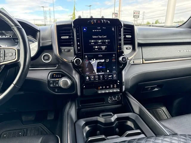 Used 2021 Patriot Blue Pearlcoat Ram Limited image 38