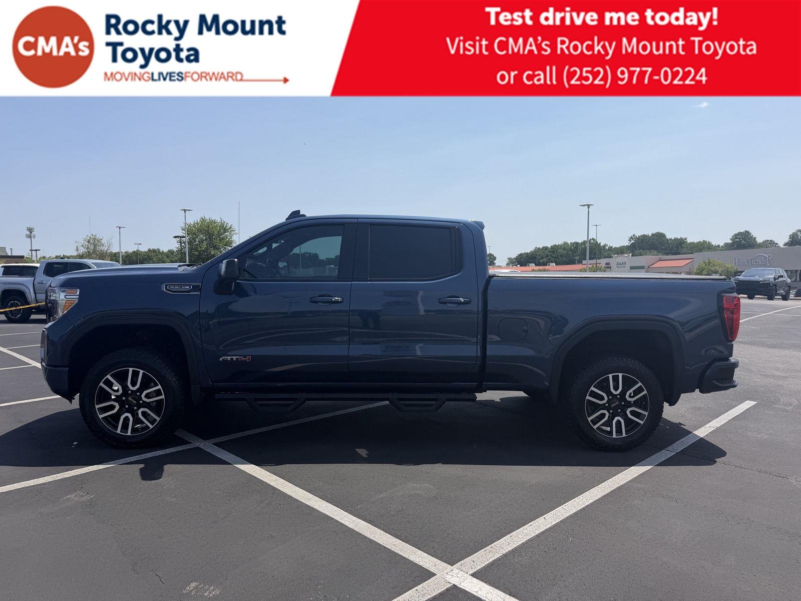 Used 2019 Pacific Blue Metallic GMC AT4 image 8
