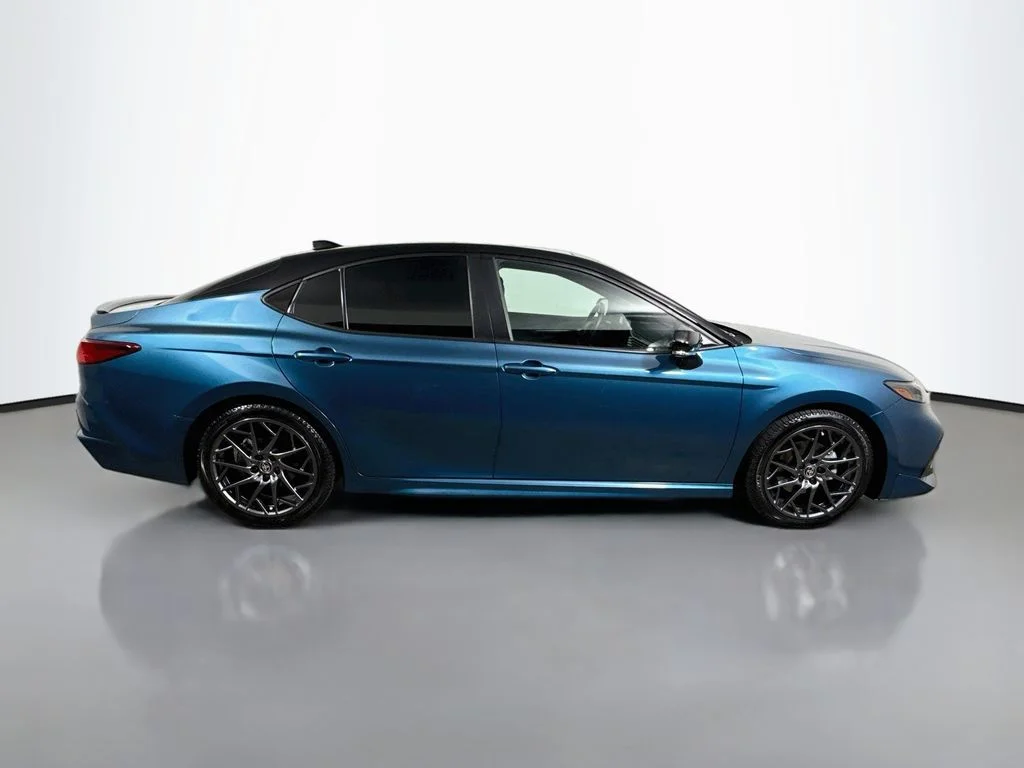 Certified Used 2025 Blu Toyota XSE image 8