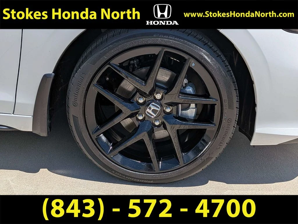 Certified Used 2025 White Honda Sport image 12