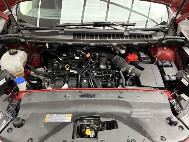 Used 2021 Rapid Red Metallic Tinted Clearcoat Ford SEL image 28