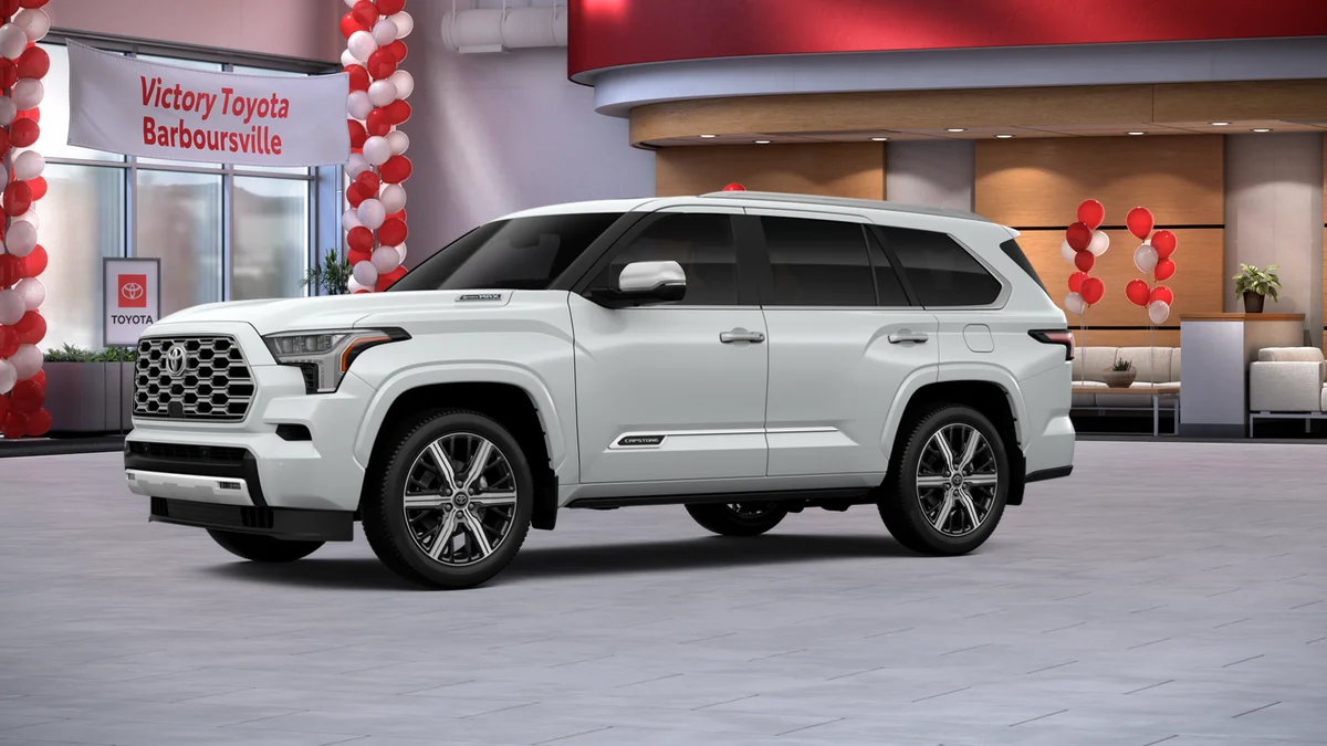 New 2026 Wind Chill Pearl Toyota Capstone image 2