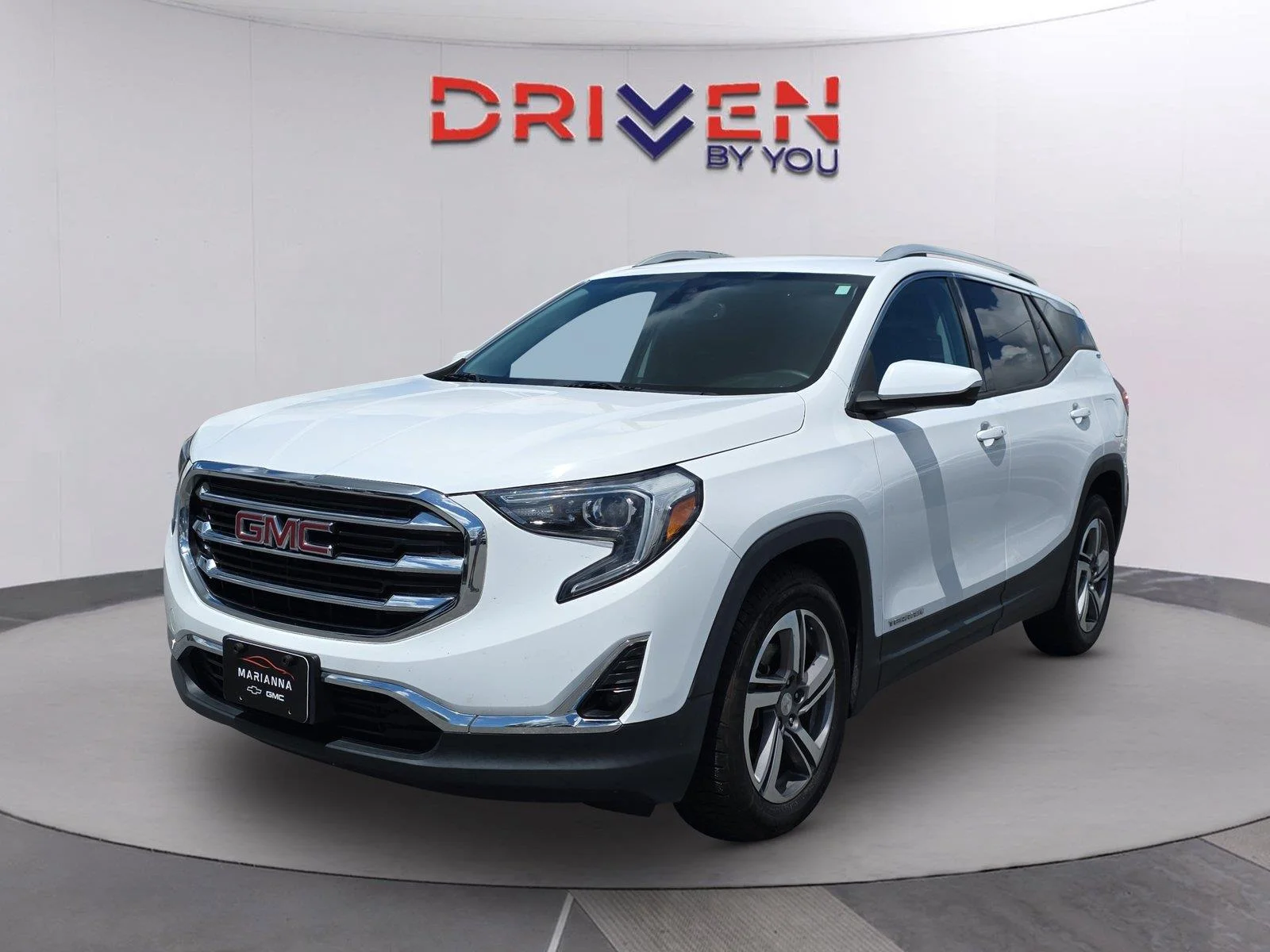 Used 2020 SUMMIT WHITE GMC SLT image 8