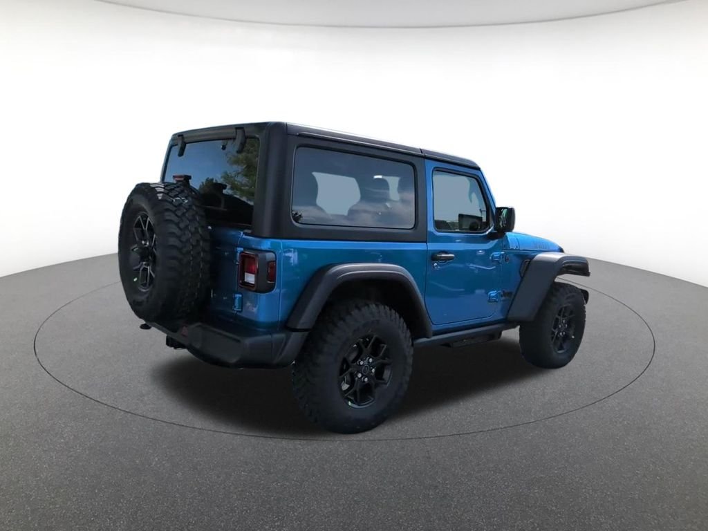New 2026 Hydro Blue Pearl-Coat Exterior Paint Jeep Willys image 8