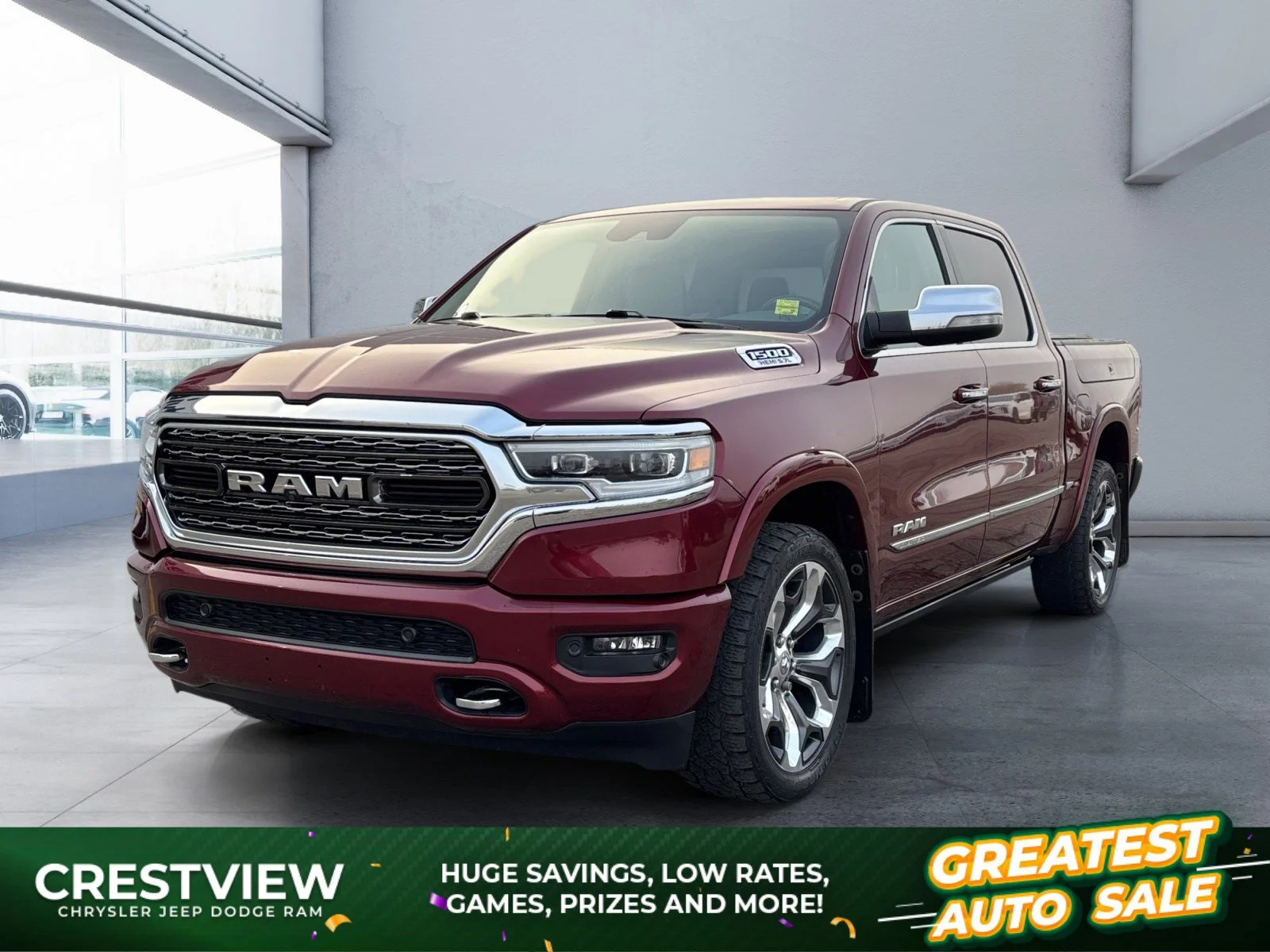 Certified Used 2020 RED PEARL Ram Limited image 1