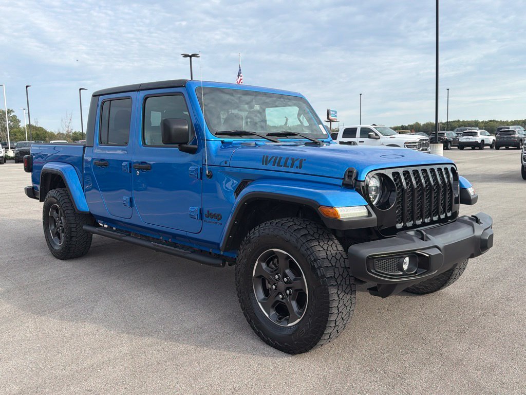 Certified Used 2022 Blue Jeep Willys image 8