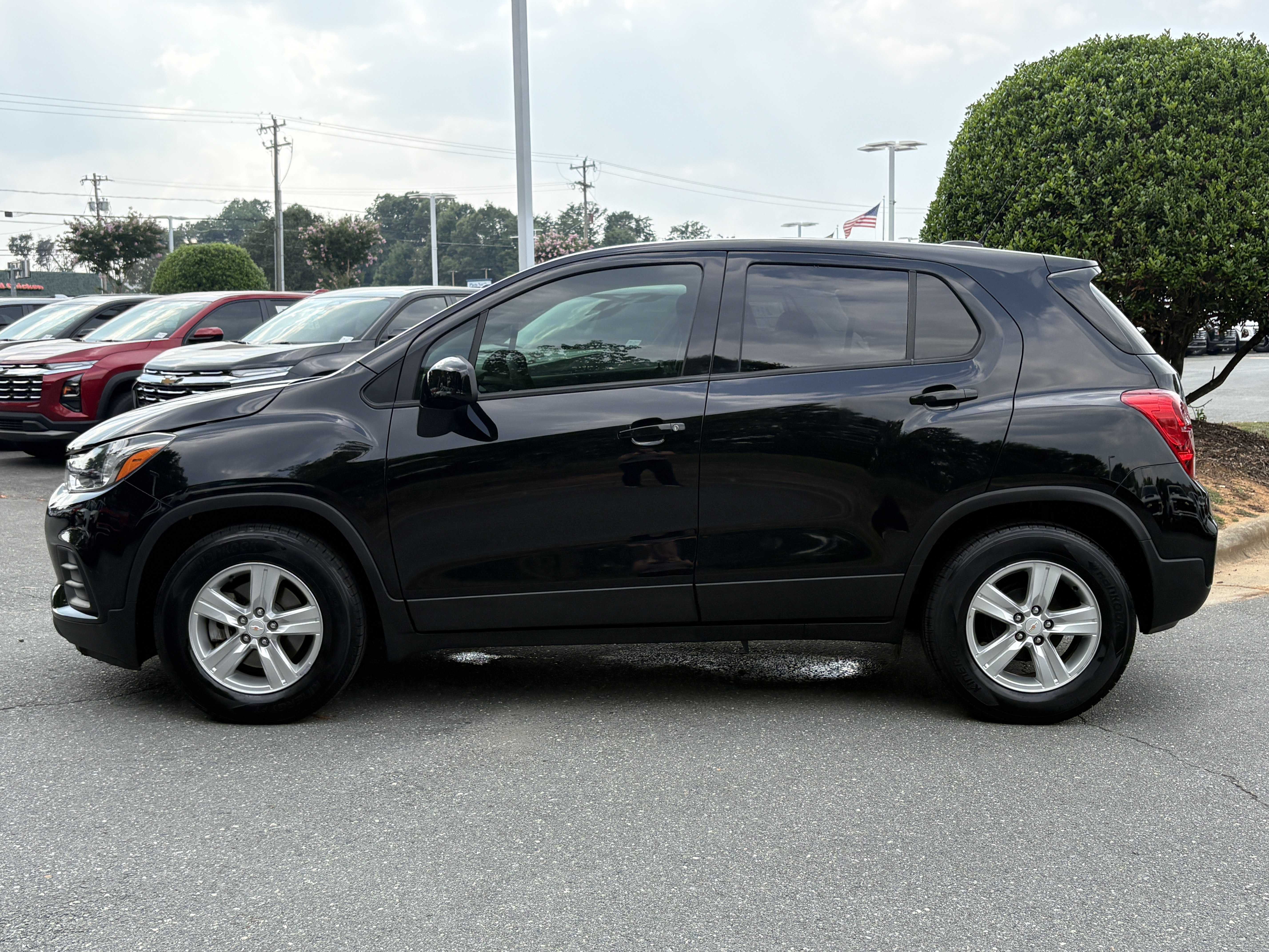Used 2022 Mosaic Black Metallic Chevrolet LS image 2