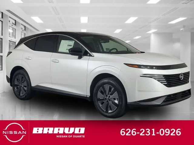 New 2025 Two-tone Everest White TriCoat / Super Black Nissan SL image 1