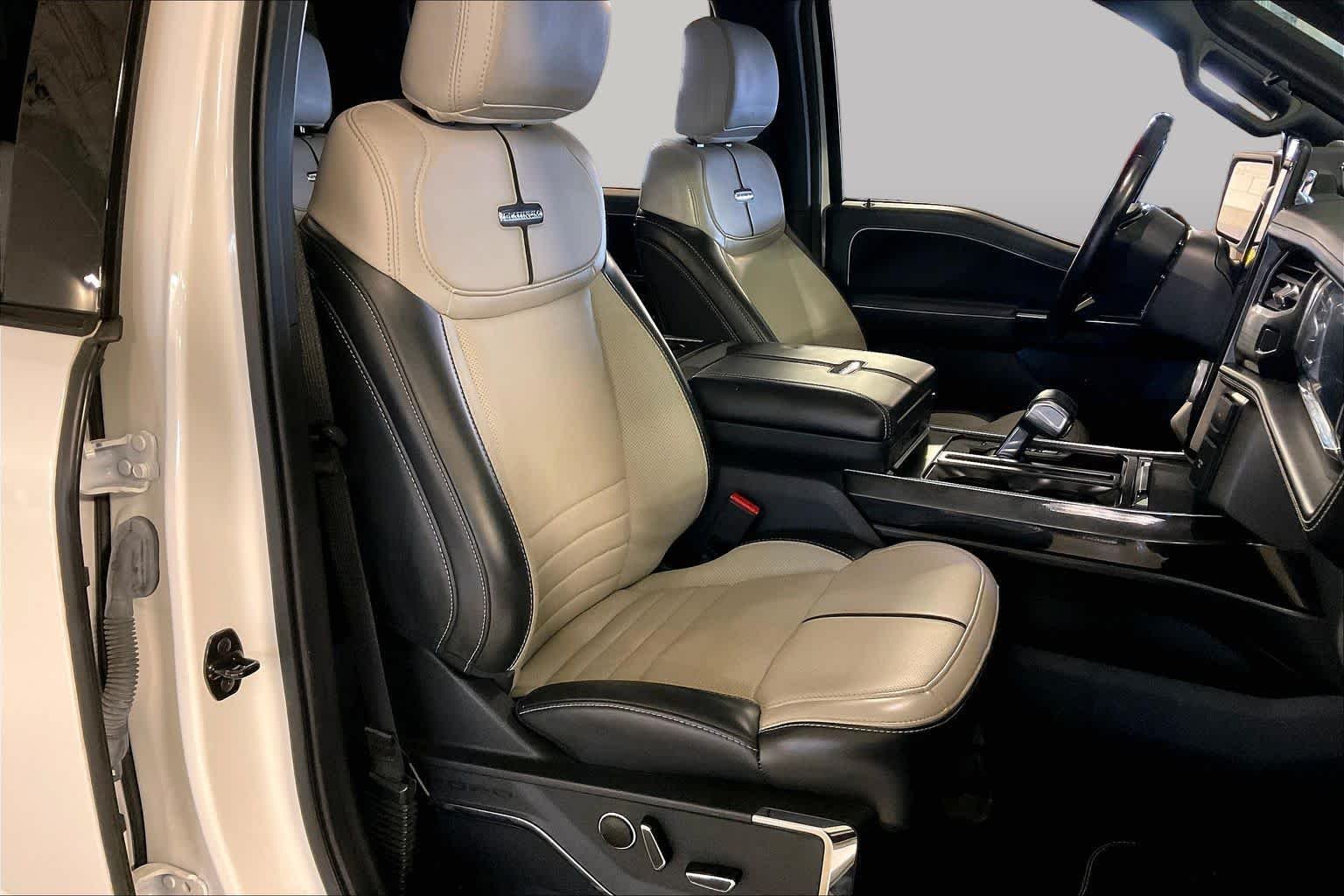 Used 2023 Star White Metallic Tri-Coat Ford Platinum image 8