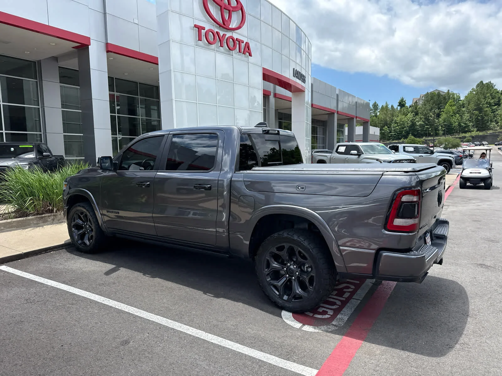 Used 2023 Granite Crystal Metallic Clearcoat Ram Limited image 4