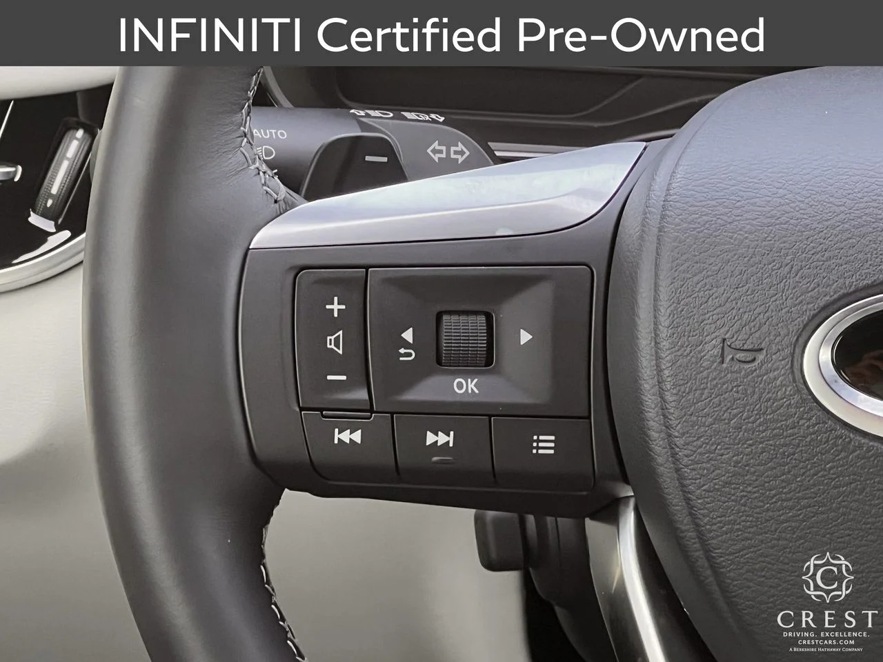 Certified Used 2027 Moonbow Blue Black Obsidian INFINITI AUTOGRAPH image 15