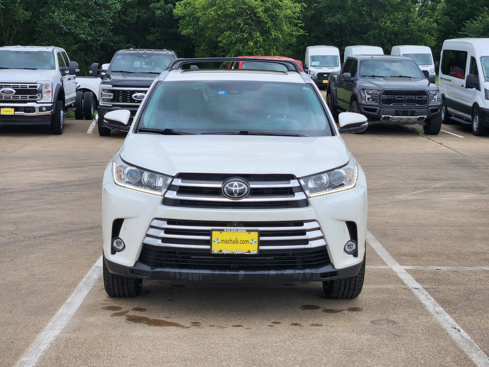 Used 2019 White Toyota Limited Platinum image 2
