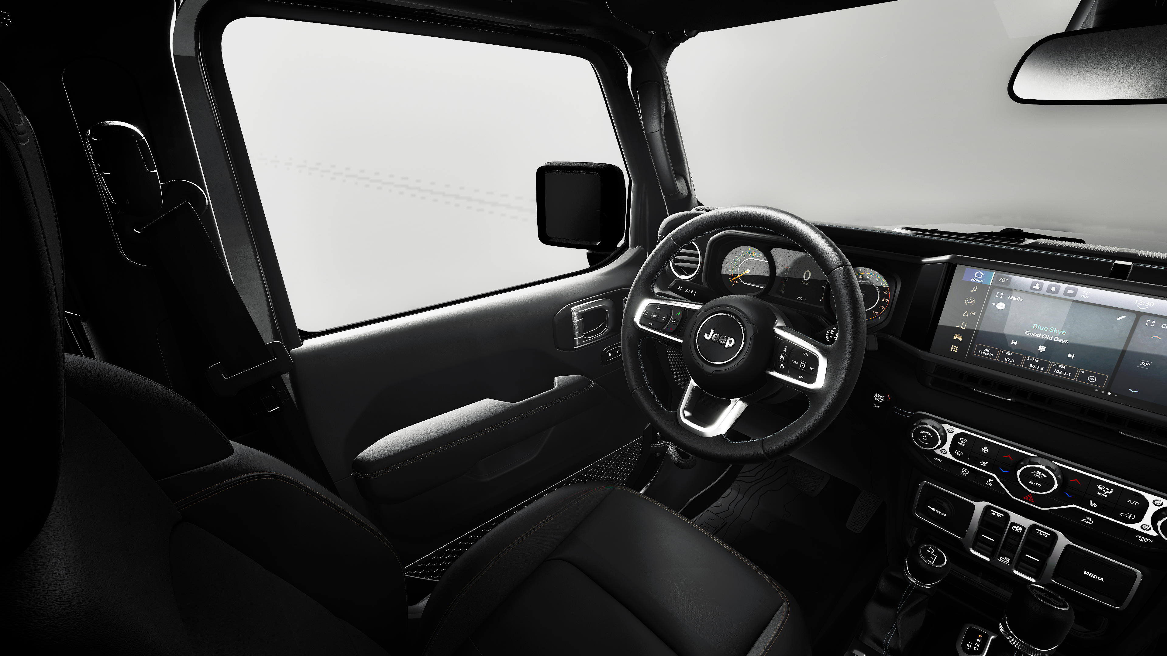 New 2027 Black Clear-Coat Paint Jeep Sahara image 34
