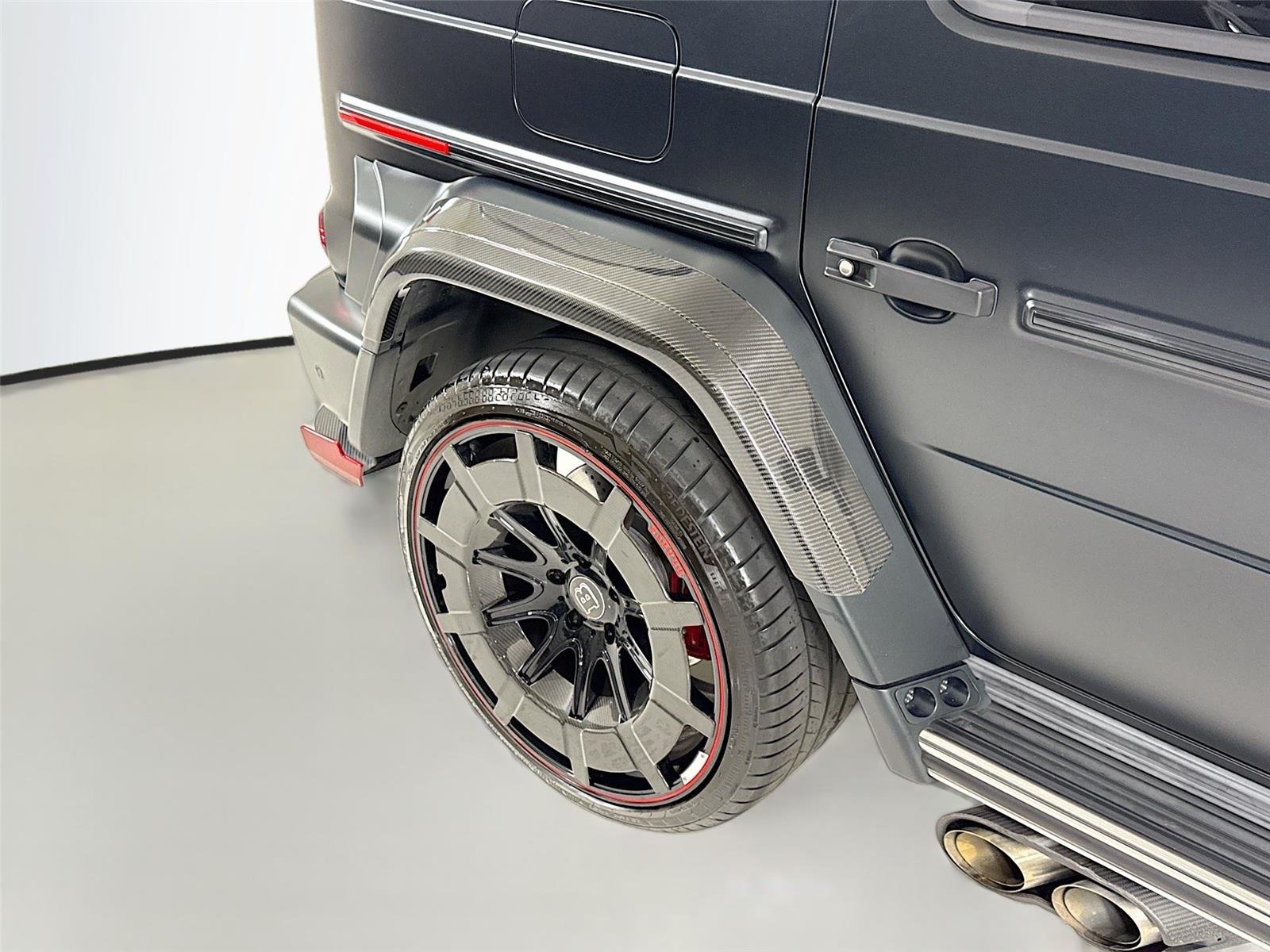 Used 2023 MANUFAKTUR Night Black Magno Mercedes-Benz AMG® G 63 | Brabus Widebody | Matte Black image 38