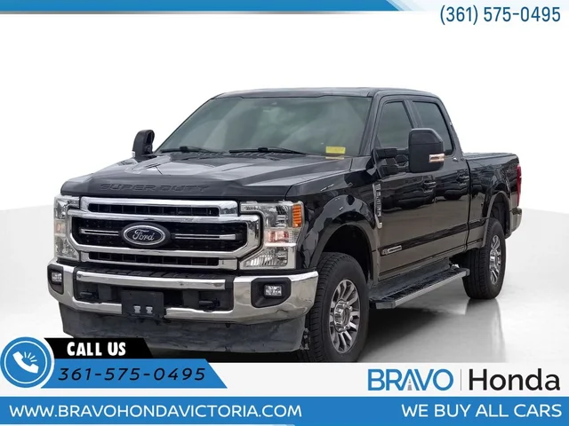 Pre-Owned 2021 Ford F-250SD Lariat 4WD 4D Crew Cab