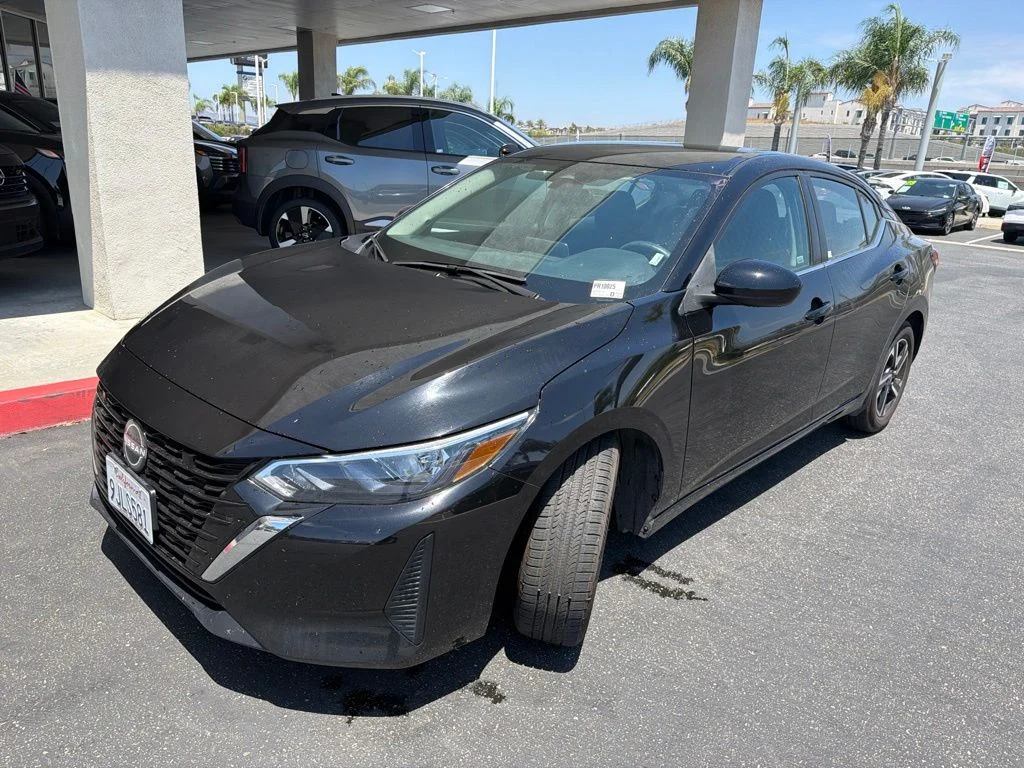 Used 2024 Black Nissan SV image 2