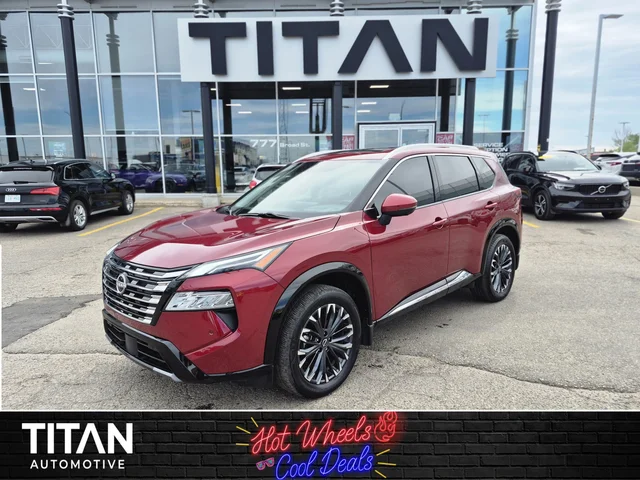 2024 Nissan Rogue Platinum AWD*Adaptive Cruise | Remote Start | Nav | 360 Cam | Htd Leather | Pano Roof | Htd Wheel