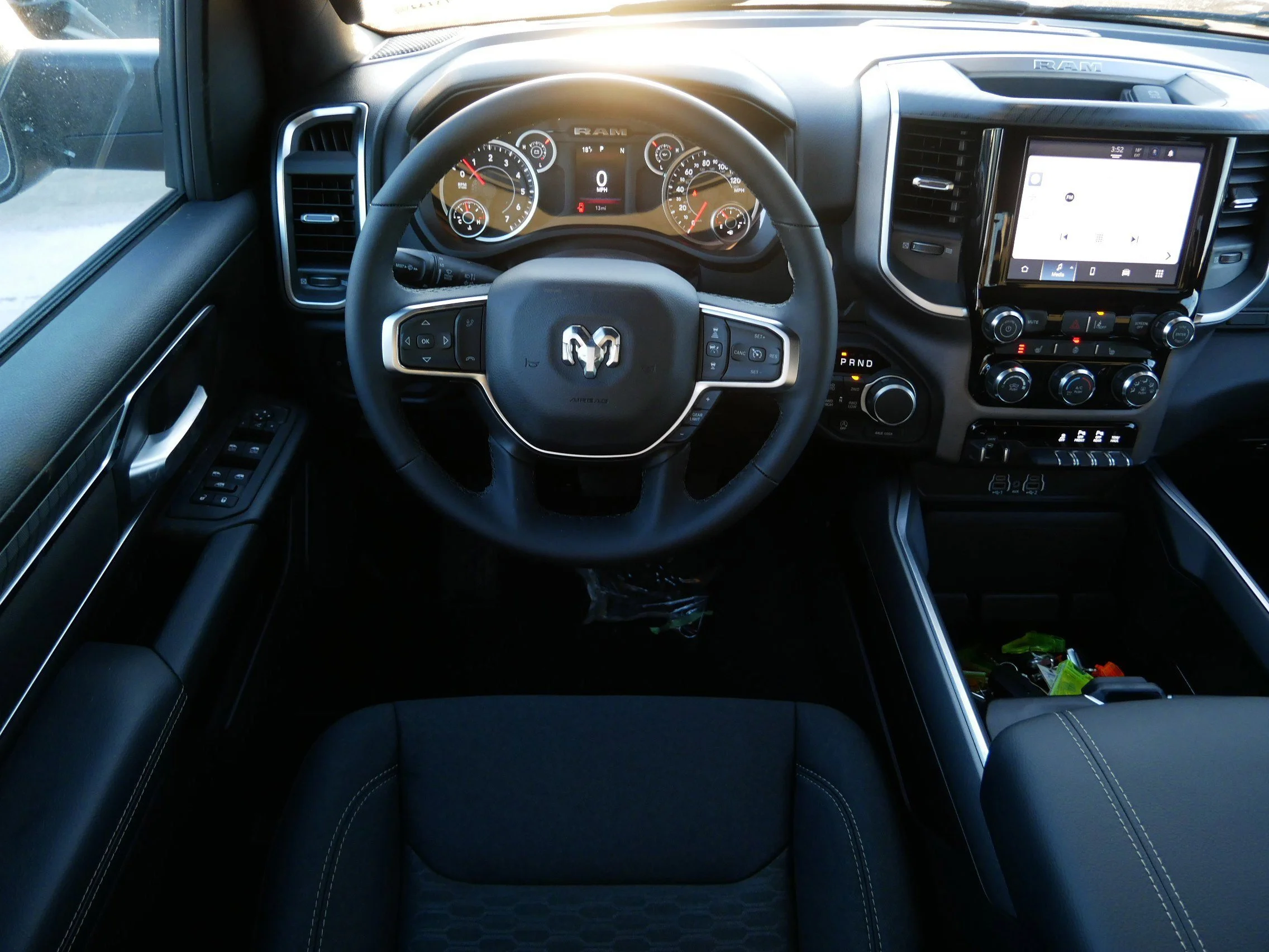 New 2026 Diamond Black Crystal Pearlcoat RAM Big Horn image 12