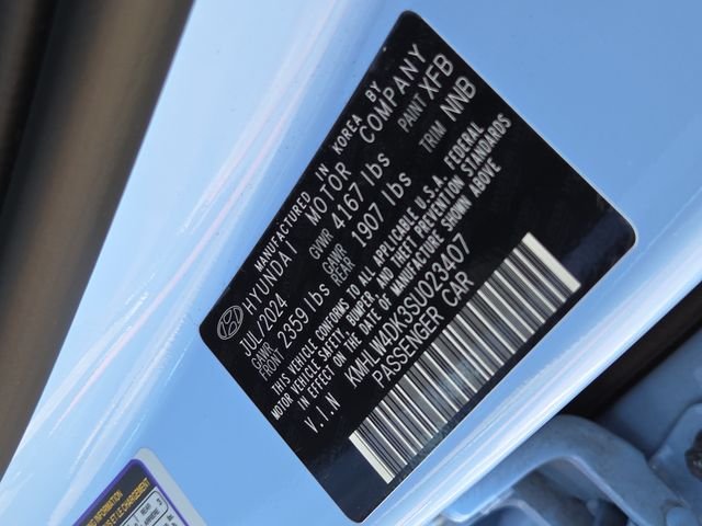 Used 2025 Blue Hyundai Base image 7