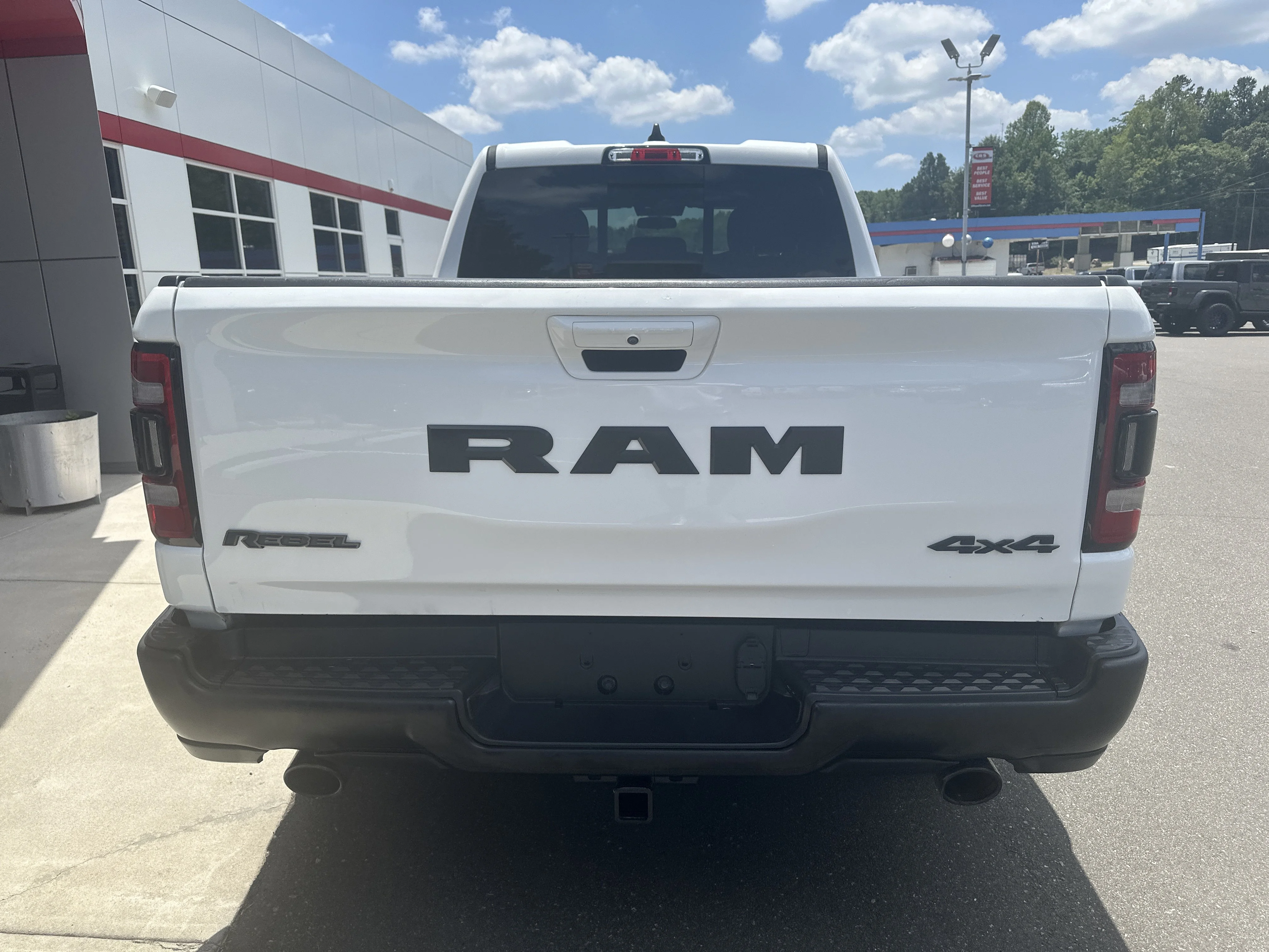 Used 2019 Bright White Clearcoat Ram Rebel image 7