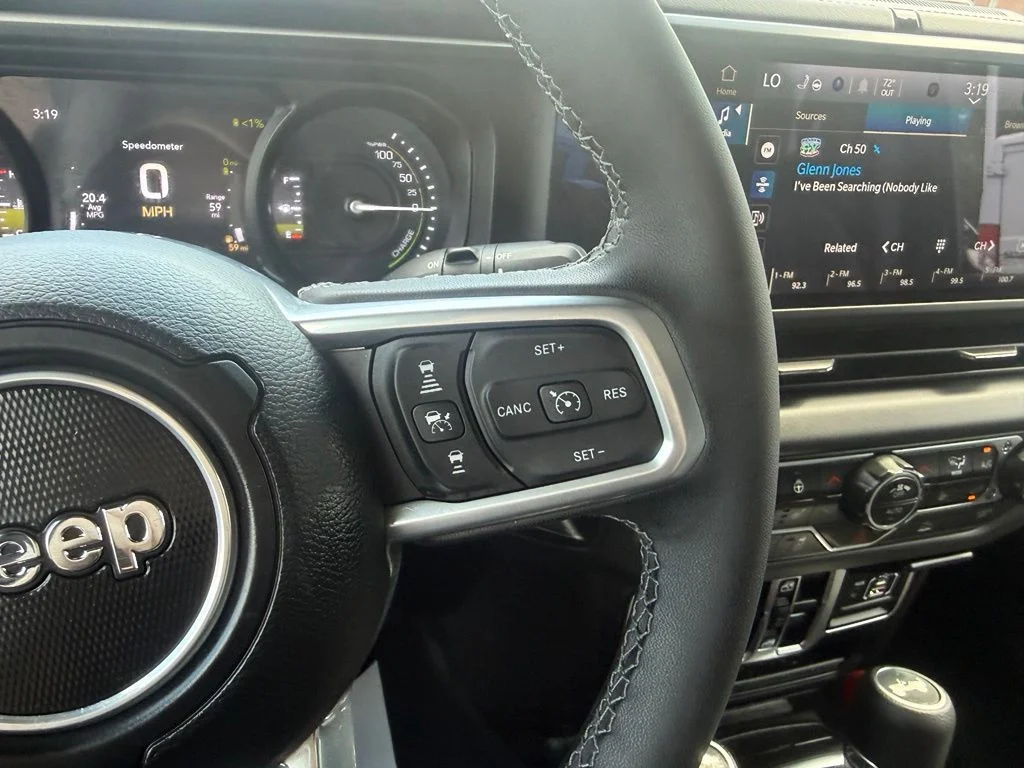 Used 2025 Black Jeep Sahara 4xe image 17