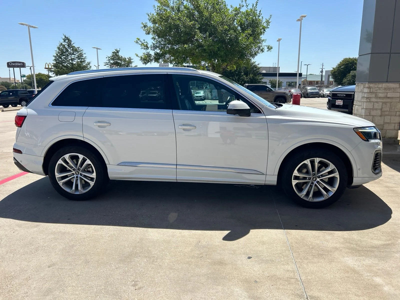 Used 2025 White Audi 55 Premium Plus image 7