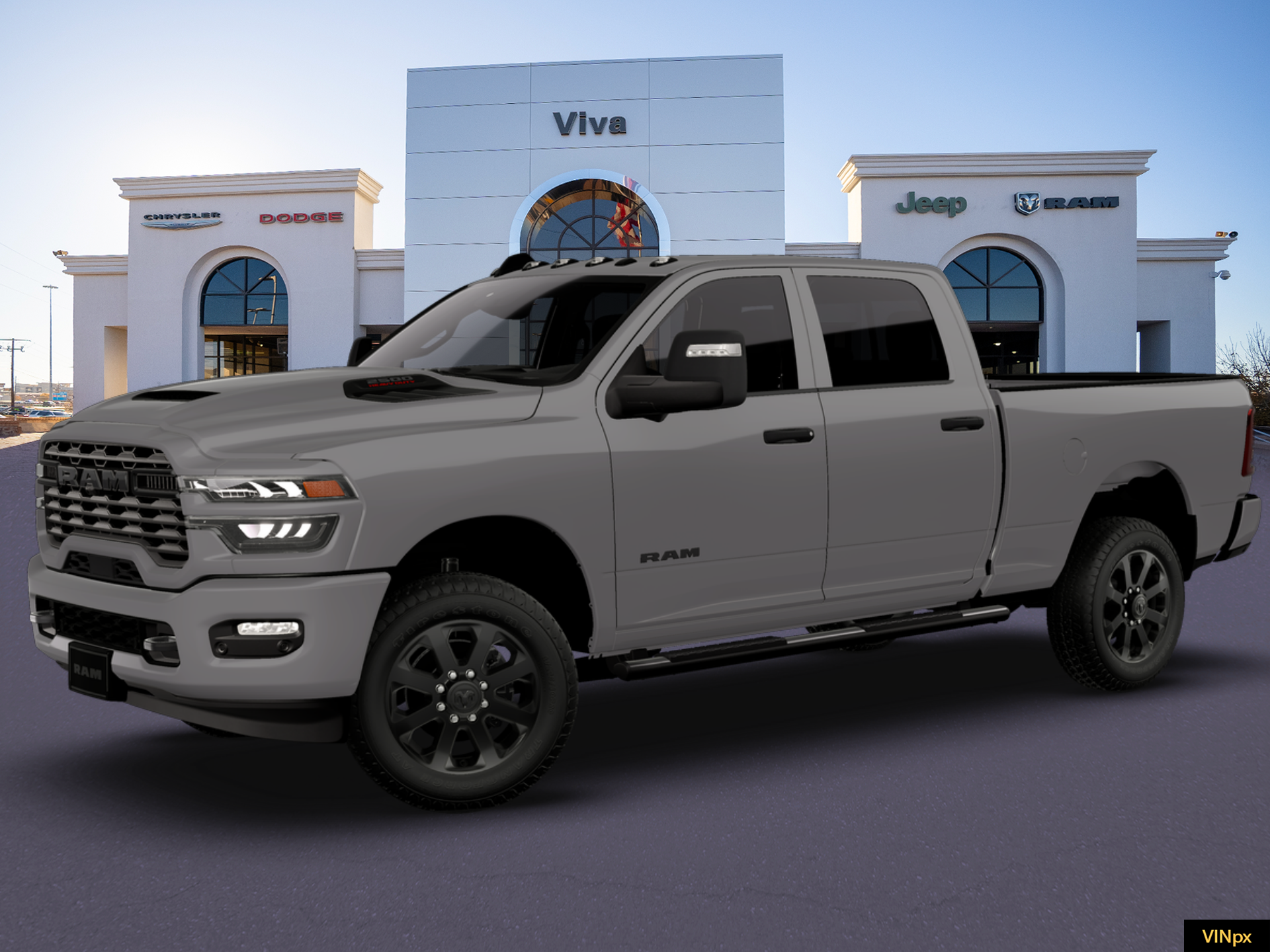 New 2026 Ceramic Gray Clear-Coat Exterior Paint RAM  image 14
