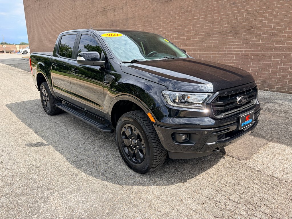 Used 2021 Shadow Black Ford LARIAT image 12