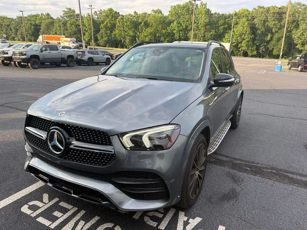 Used 2022 Gray Mercedes-Benz GLE 350 image 3