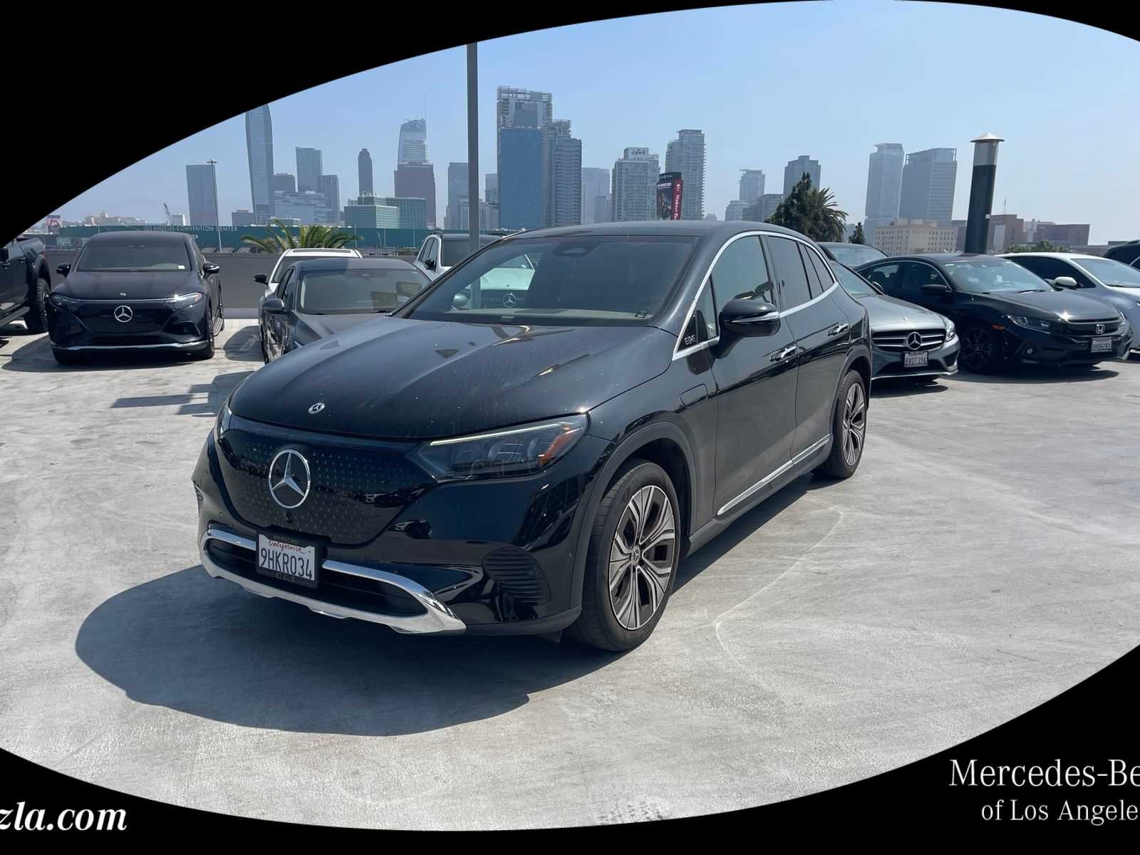 Certified Used 2023 Obsidian Black Metallic Mercedes-Benz EQE 350 image 1