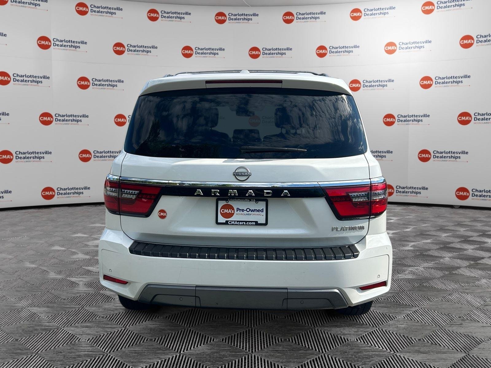 Used 2023 Aspen White Tricoat Nissan Platinum image 4