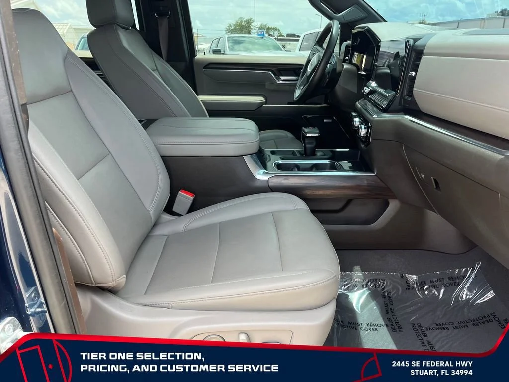 Used 2023 Pacific Blue Metallic GMC SLT image 19