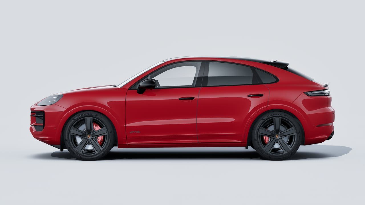 New 2027 Carmine Red Porsche GTS Coupe image 2