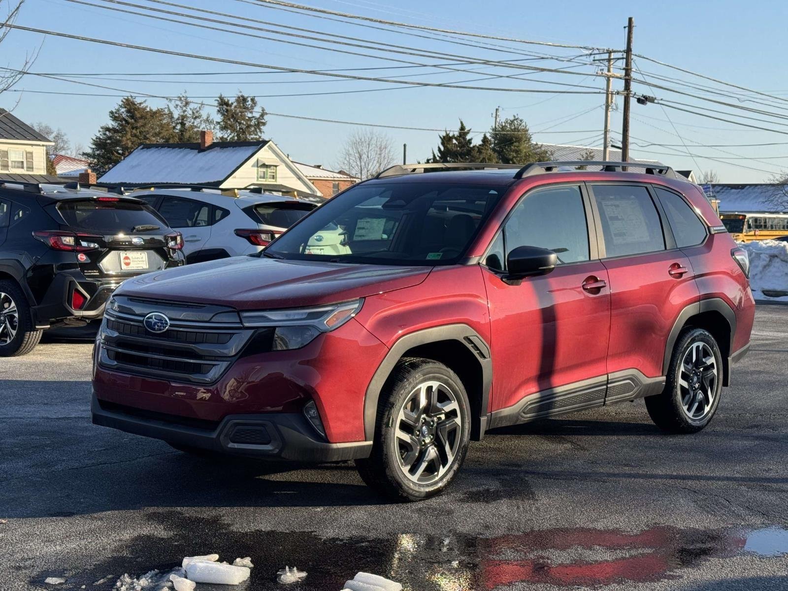 Used 2026 Crimson Red Pearl Subaru Limited image 5