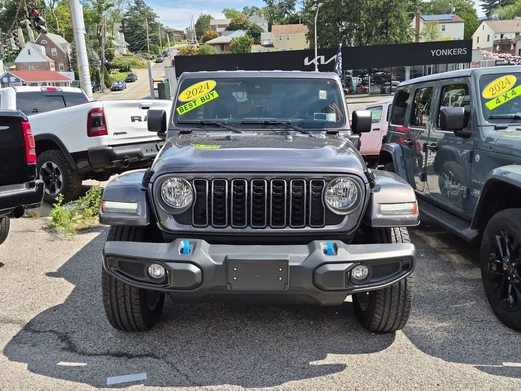 Used 2024 Gray Jeep Sport S 4xe image 2