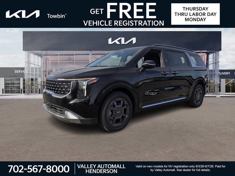 New 2026 Aurora Black Pearl Kia SX image 1