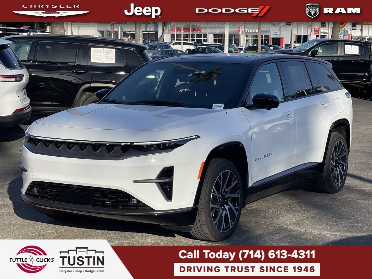 New 2025 Bright White Clear-Coat Exterior Paint Jeep Limited image 3